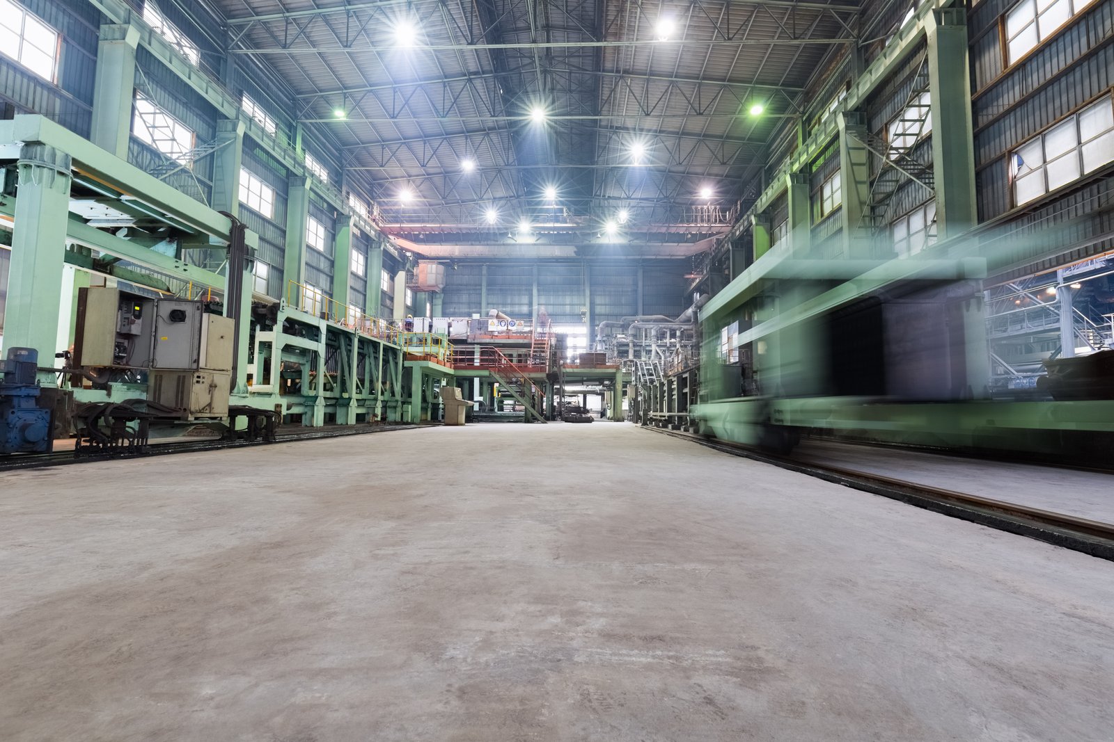 Heavy-duty AKS industrial facility with high-power machinery used in heat treatment and annealing operations.
