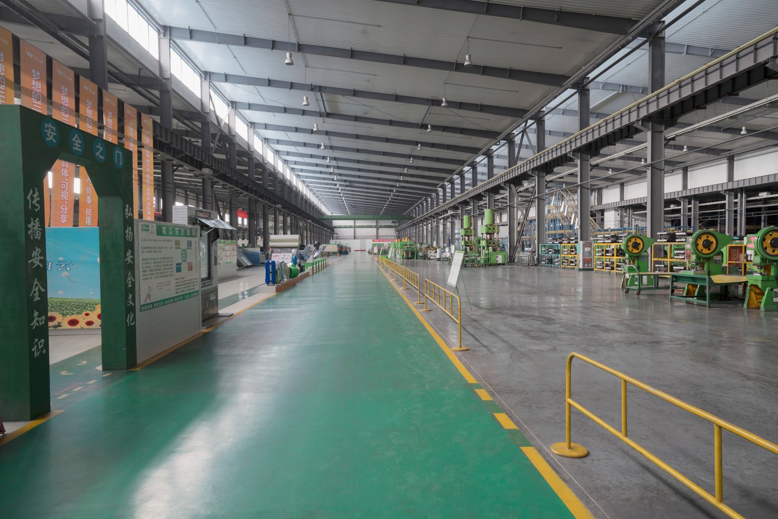 High-performance annealing furnace setup inside AKS factory, highlighting durability and custom engineering.